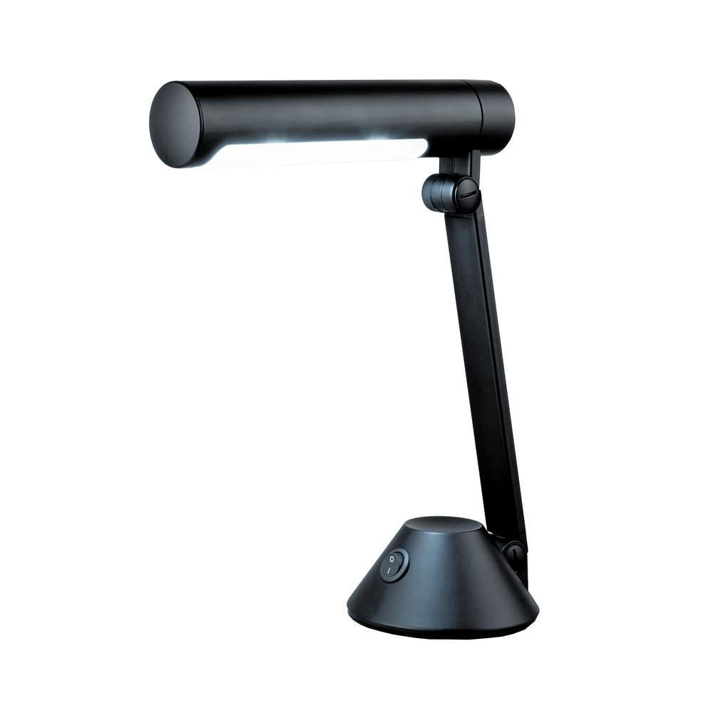 UPC 875356003131 product image for Normande Lighting 13 in. Black Fluorescent Desk Lamp | upcitemdb.com