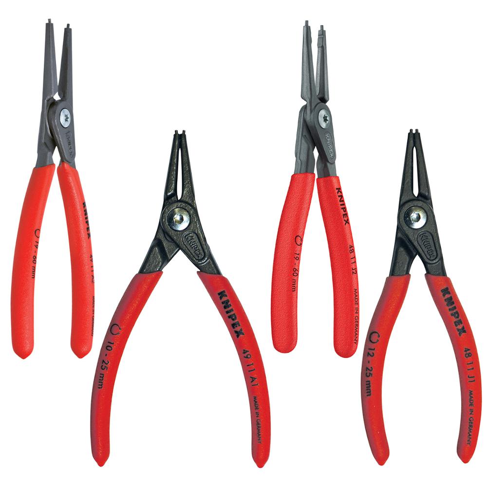 KNIPEX Precision Snap Ring Pliers Set in Tool Roll (4Piece)00 19 57 The Home Depot