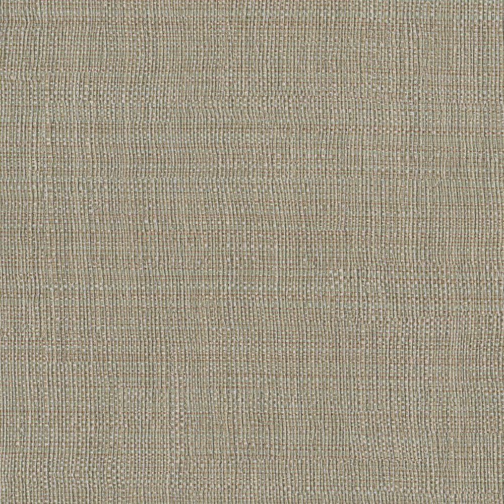 Brewster Brown Linen Texture Wallpaper Sample 3097-44SAM - The Home Depot