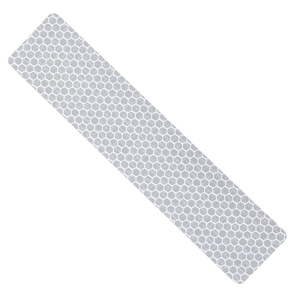 The Hillman Group 1.25 in. x 6 in. White Reflective Safety Strips