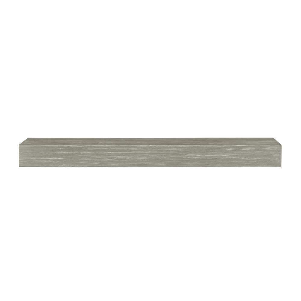 Pearl Mantels Zachary 5 Ft Graywash Non Combustible Cap Shelf