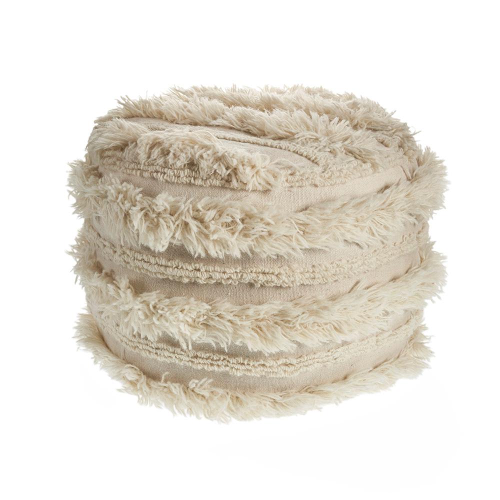 Lr Resources Fluffy Gy Faux Fur Ivory Pouf Ottoman Lr Resources Fluffy Gy Faux Fur Ivory Pouf Ottoman
