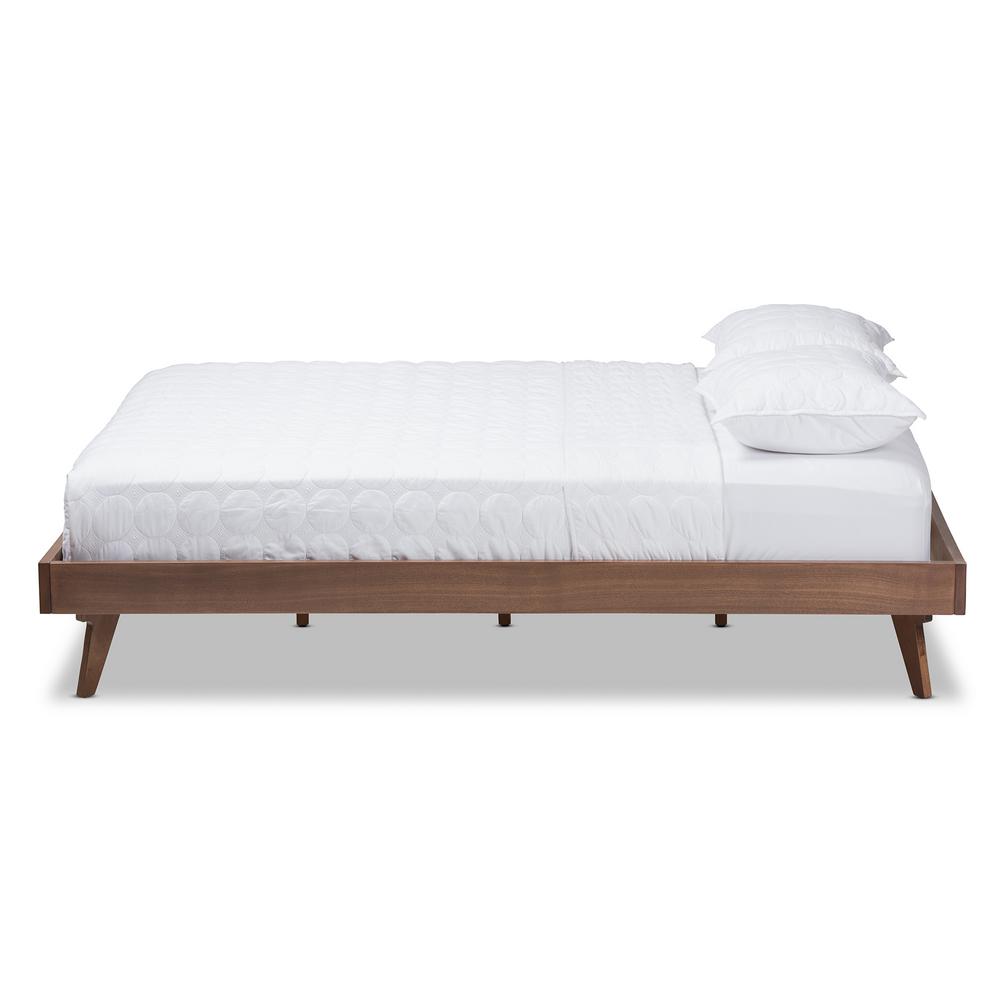 Baxton Studio Jacob Brown Queen Platform Bed Frame 28862 7682 Hd