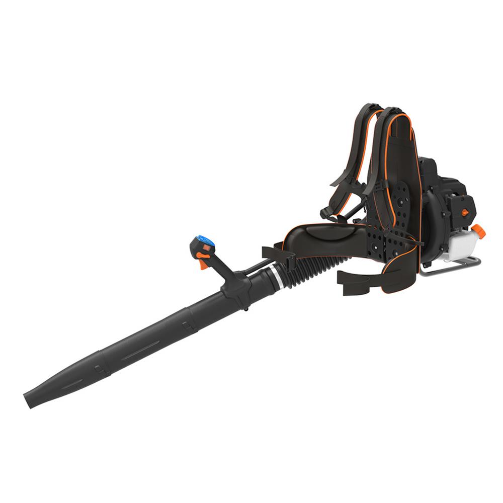 Lawnmaster NO-PULL 175 MPH 470 CFM 31cc Gas with Electronic Start Backpack Leaf Blower-NPTBL31AB ...
