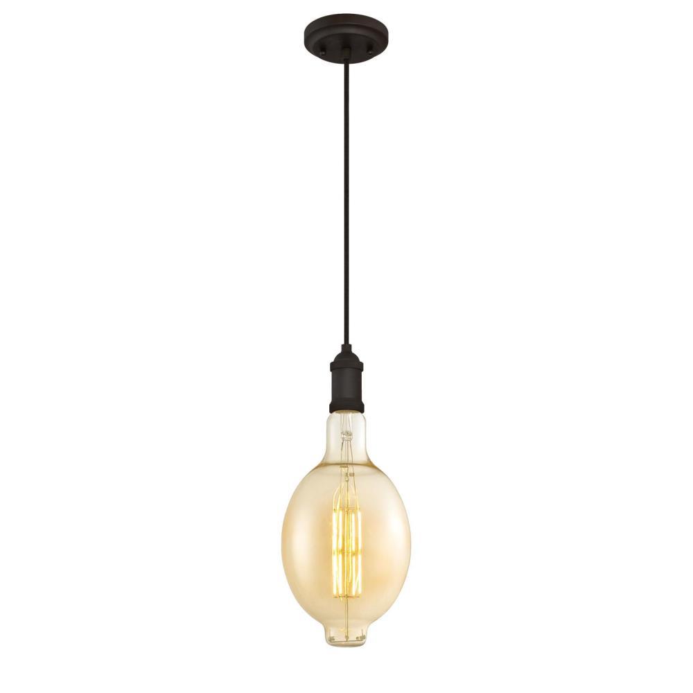 Westinghouse 60 Watt 1 Light Oil Rubbed Bronze Dimmable Led Mini 60 Watt 1 Light Oil Rubbed Bronze Dimmable Led Mini Pendant
