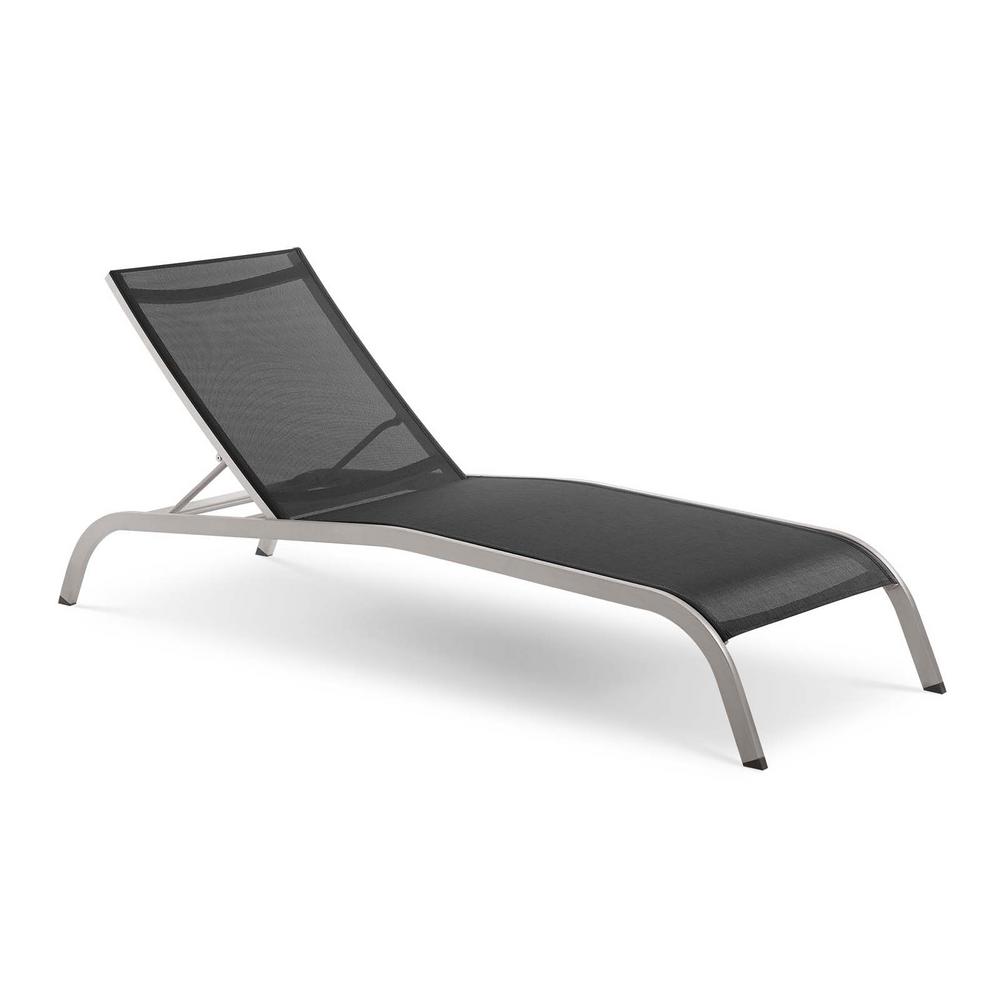 Modway Savannah Adjule Height Aluminum Patio Mesh Chaise Aluminum Patio Mesh Chaise