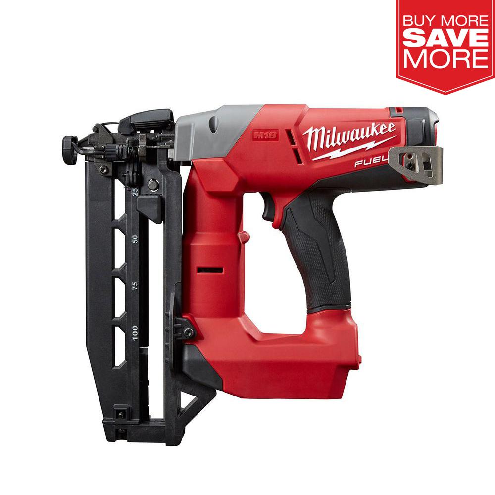 Milwaukee 16 Finishing Nailers Nail Guns The Home Depot