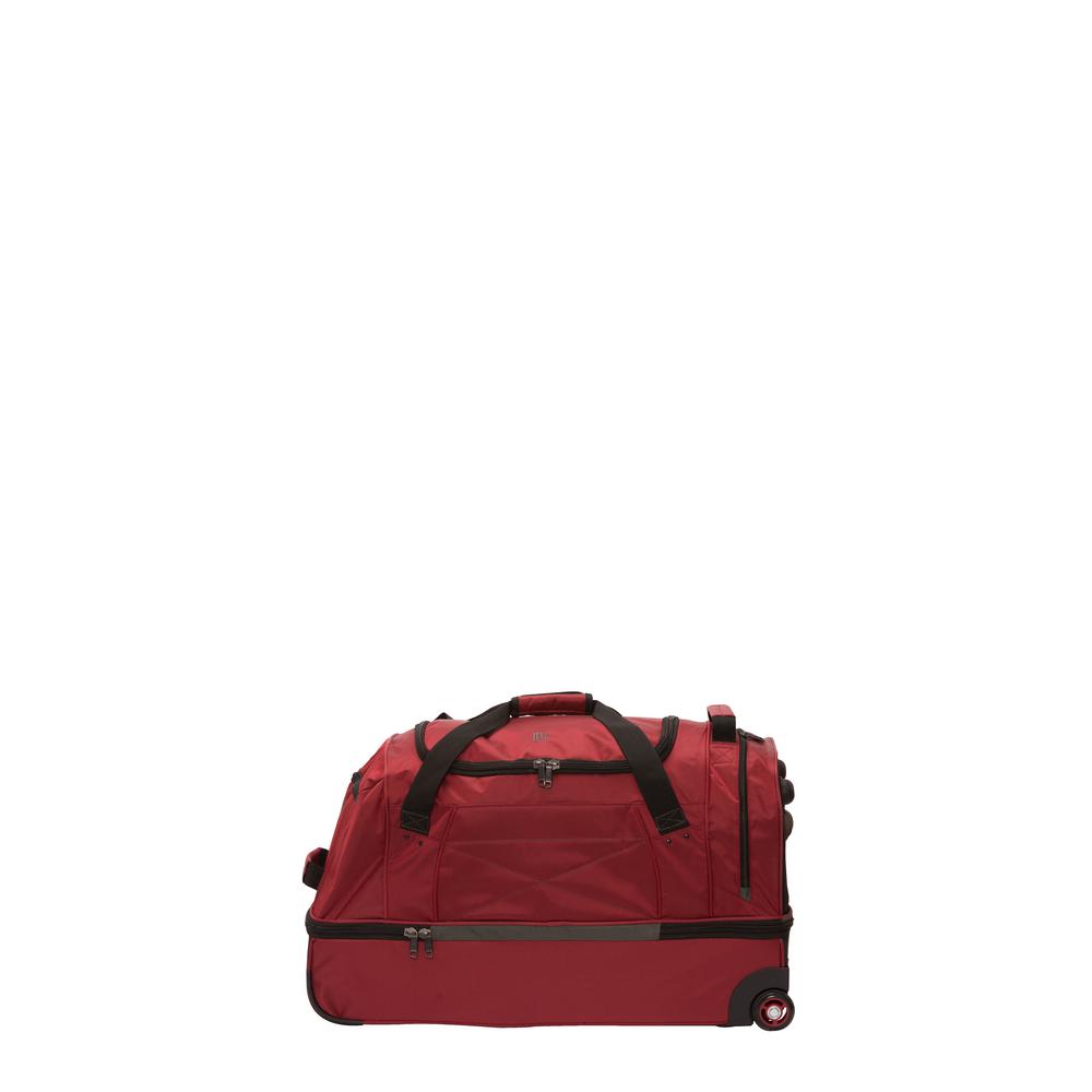 split rolling duffel bags