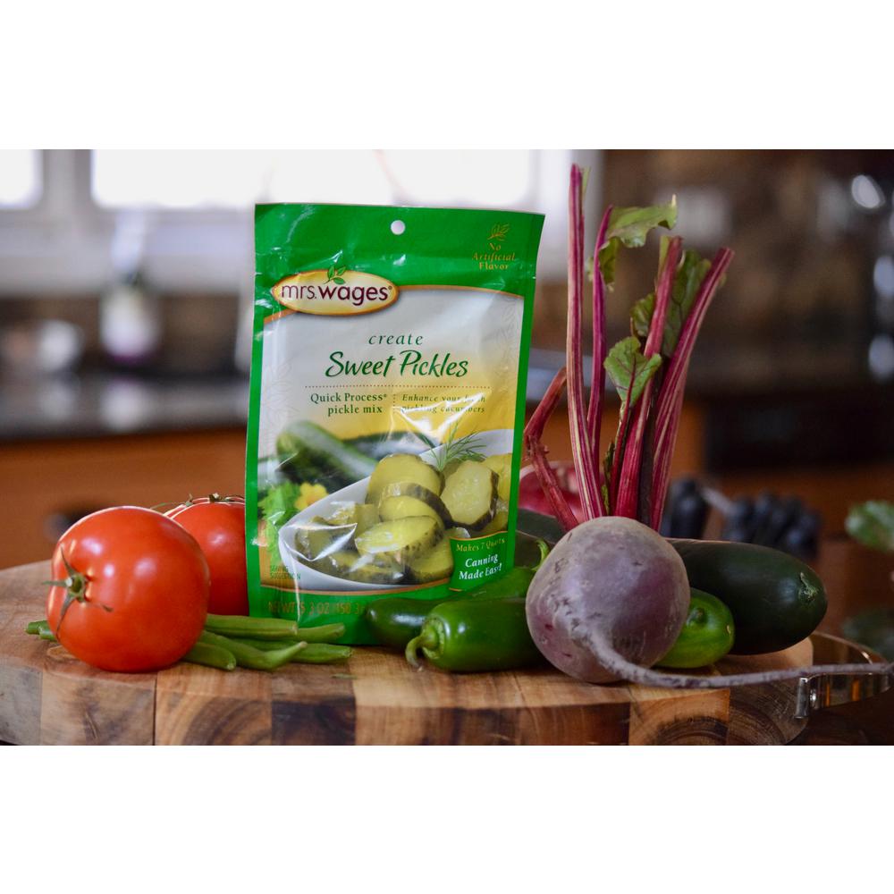 Mrs. Wages Sweet Pickle Canning Mix (12-Pack) by Mrs. Wages