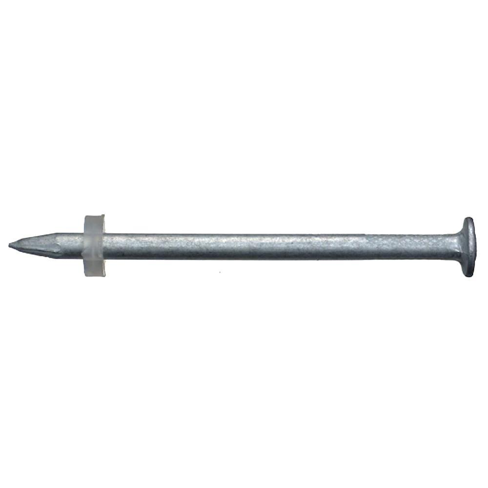 Hilti XC 47 P8 17/8 in. Zinc Coated Concrete Nails (20Pack)3470157