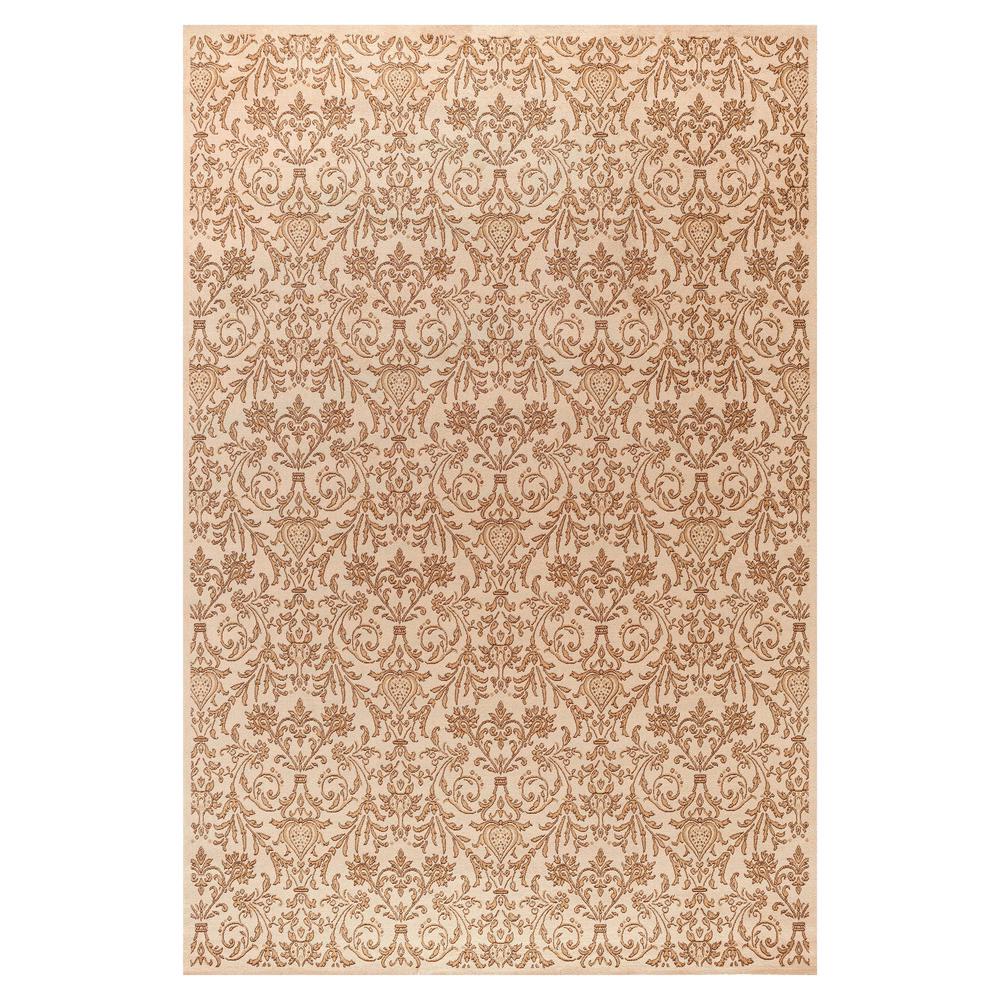 Concord Global Trading Jewel Damask Ivory 3 Ft X 4 Area Rug Concord Global Trading Jewel Damask Ivory 3 Ft X 4 Area Rug