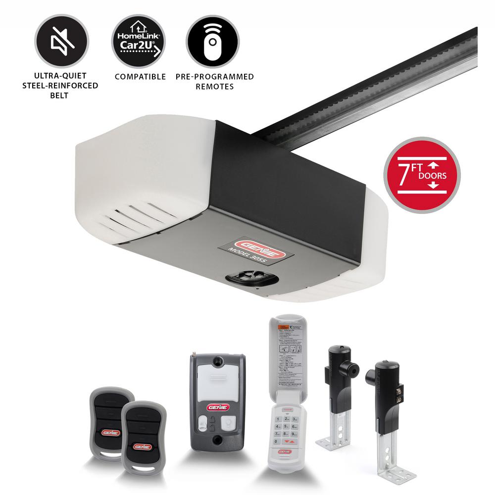 Silentmax 750 3 4 Hpc Ultra Quiet Belt Drive Garage Door Opener With So Sku 1001753218