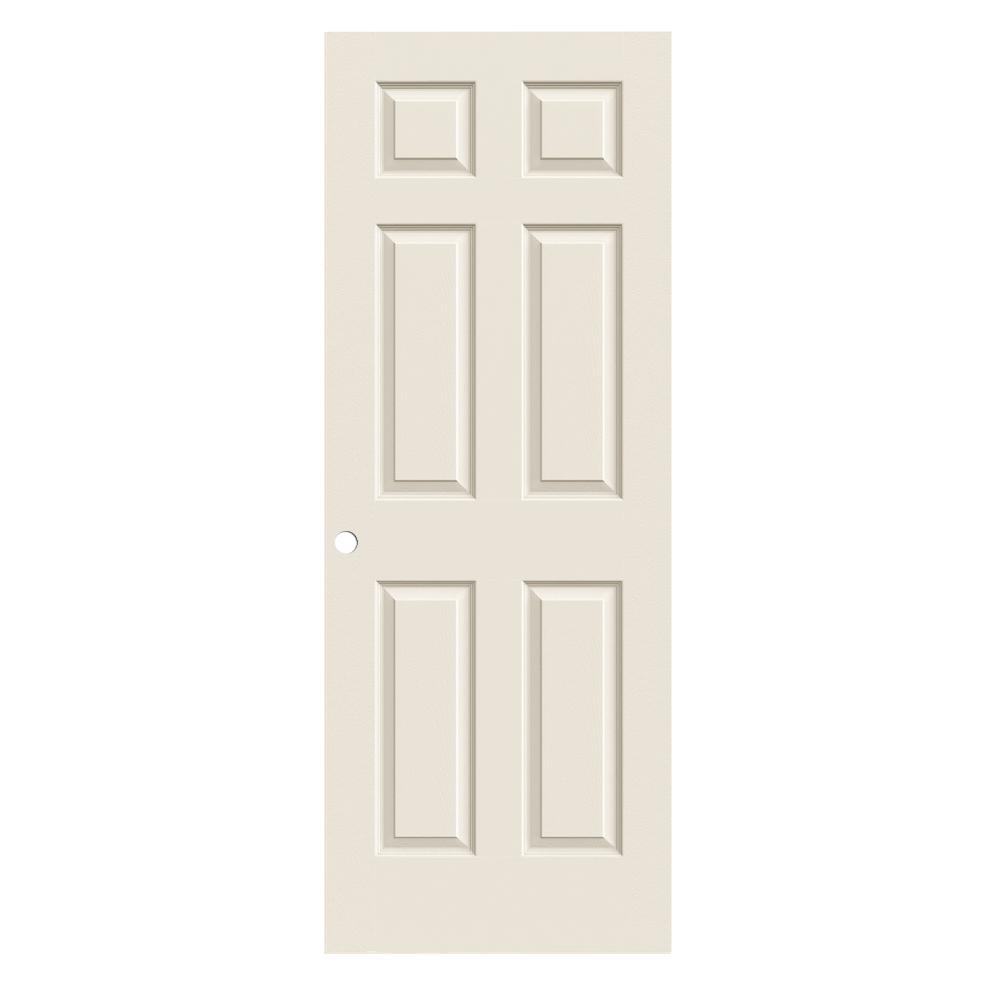 Jeld Wen 30 In X 80 In Colonist Primed Textured Molded Composite Mdf Interior Door Slab