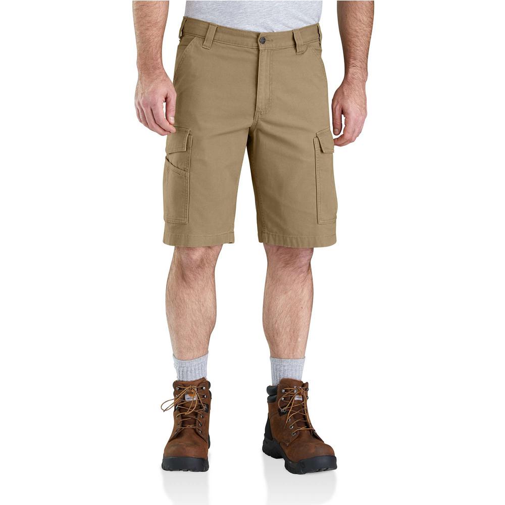 dark khaki cargo shorts