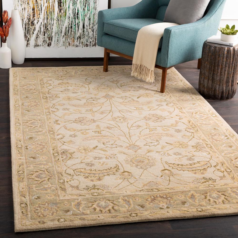 Artistic Weavers Charles Beige 2 Ft X 4 Hearth Indoor Area Beige 2 Ft X 4 Hearth Indoor Area