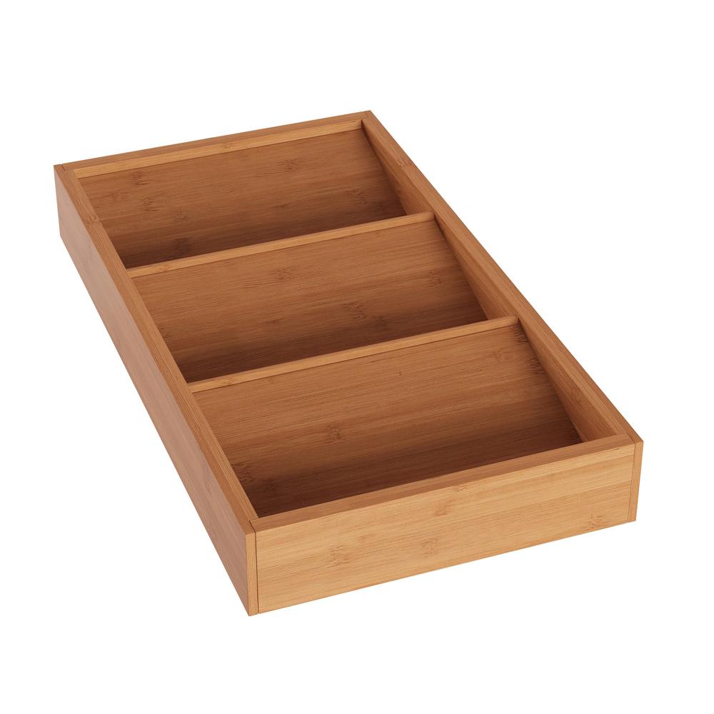 Classic Cuisine 3 Tier Bamboo Drawer Spice Organizer Hw0500048