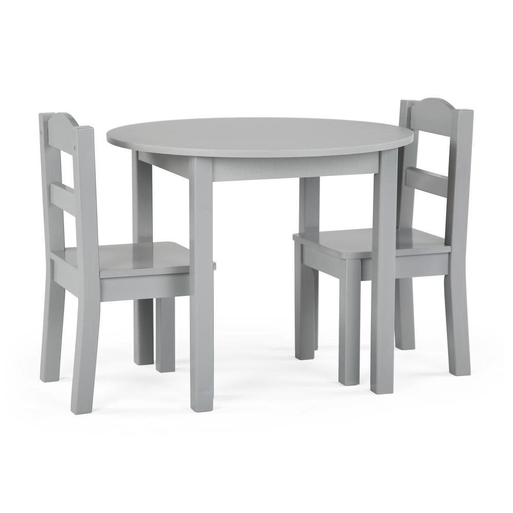 childrens grey table and chairs