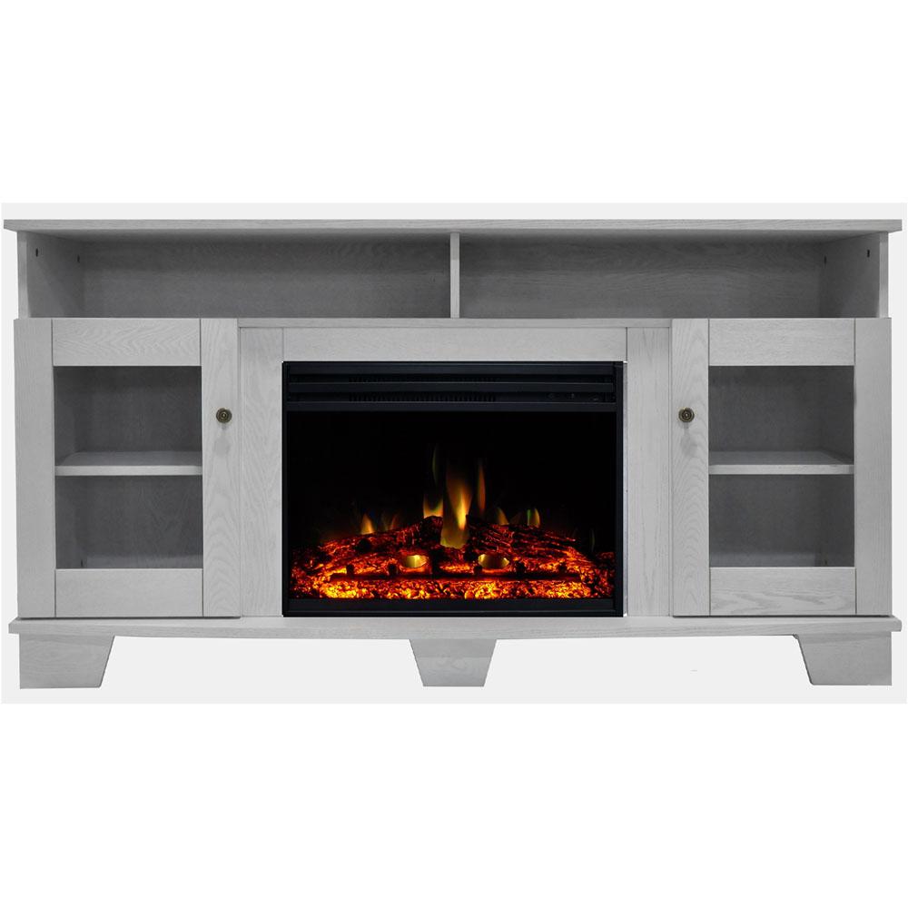 Cambridge Savona 59 In Electric Fireplace Heater Tv Stand In