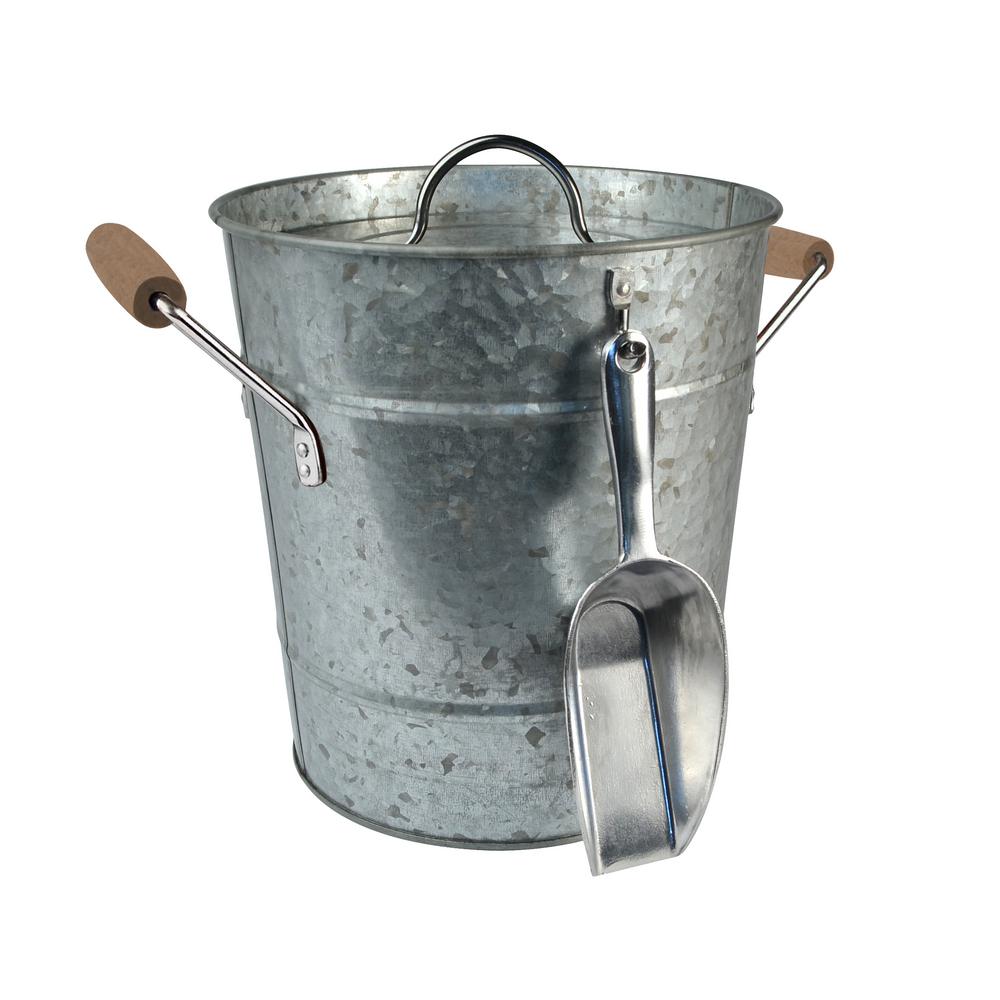 ice bucket with lid and scoop