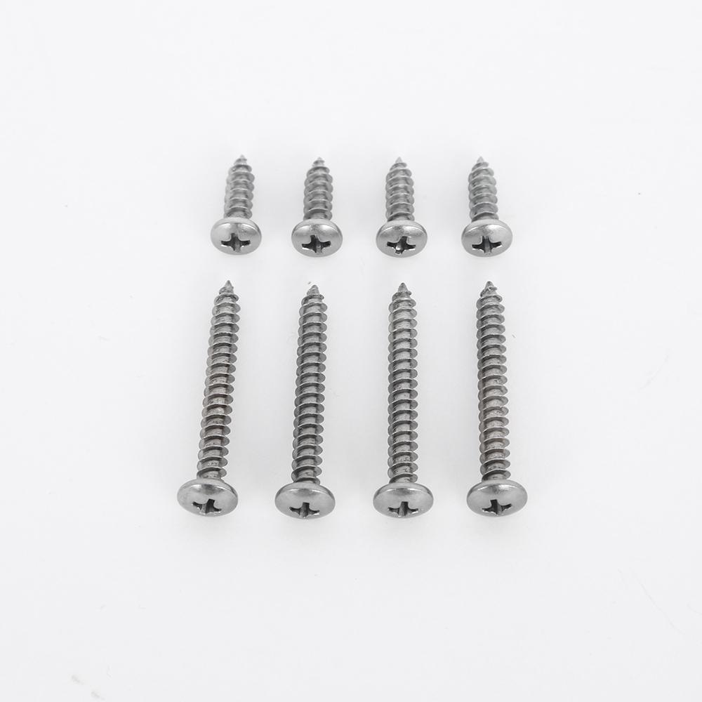 Everbilt Chrome Shelf Bracket Screws (8Pack)EHWSTHDUS358 The Home
