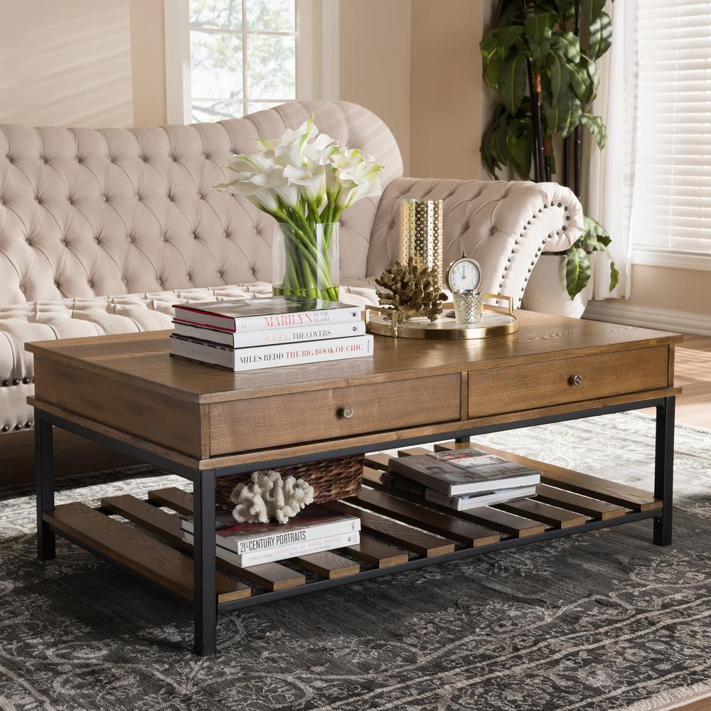 Yes Metal Drawers Coffee Tables Accent Tables The Home Depot
