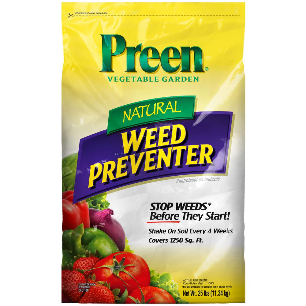 Preen 25 Lbs Natural Vegetable Garden Weed Preventer 2464220