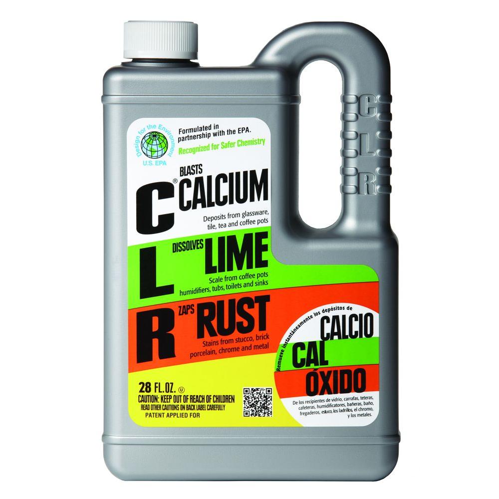 CLR 28 oz. Calcium, Lime and Rust Remover (12Pack)CL12 The Home Depot