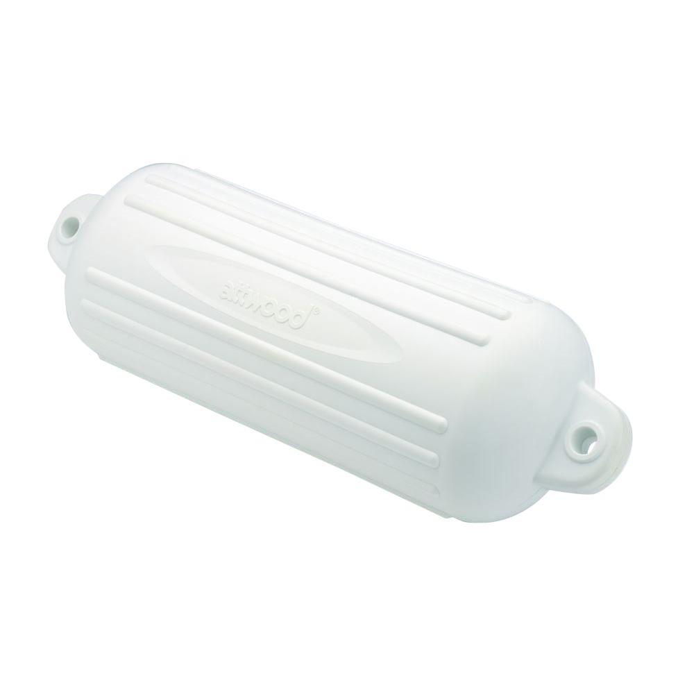 Attwood 8 in. x 28 in. White Boat Fender-9358-1 - The Home Depot