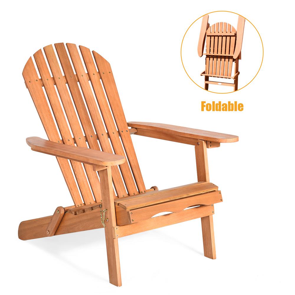 Foldable Wood Outdoor Chairs  : The Seat Features Original Labels Of The Producer.