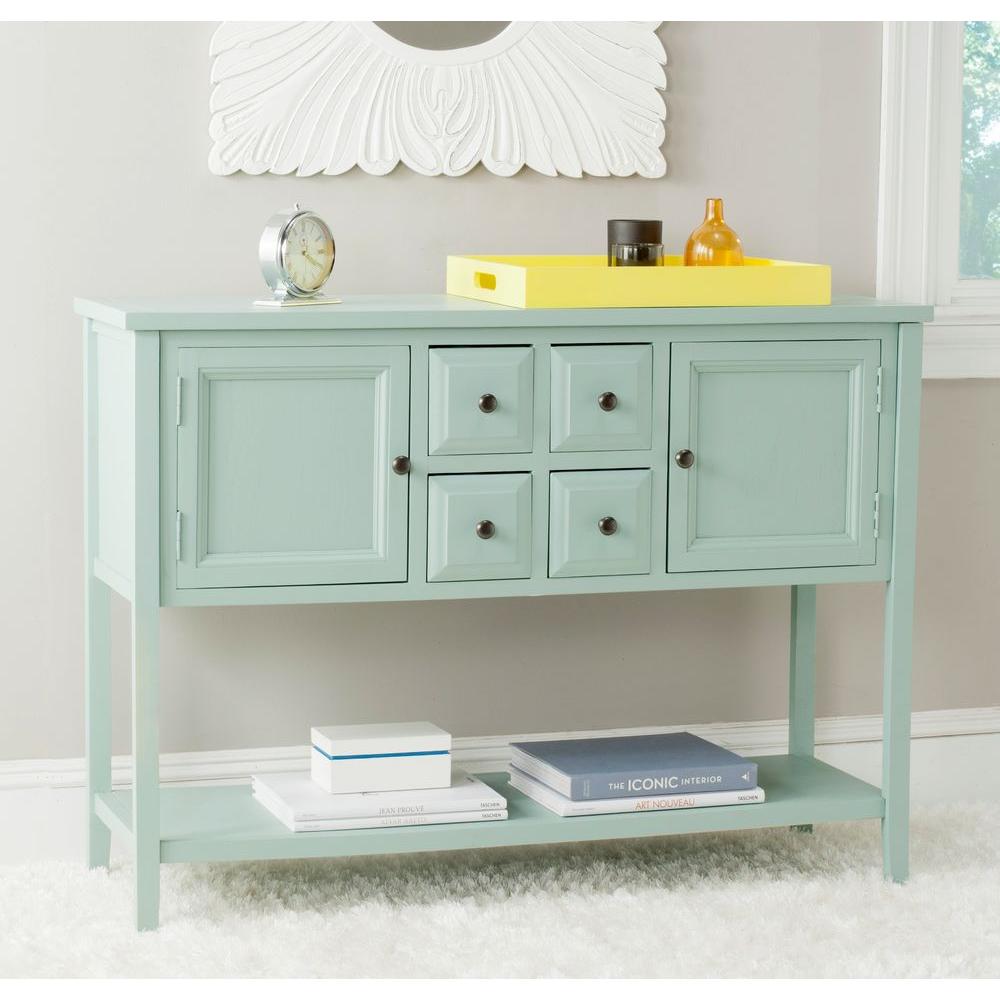 Charlotte Aqua Smoke Buffet With Storage Charlotte Aqua Smoke Buffet With Storage