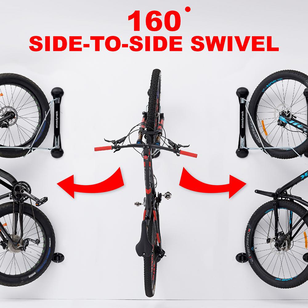 swivel bike rack