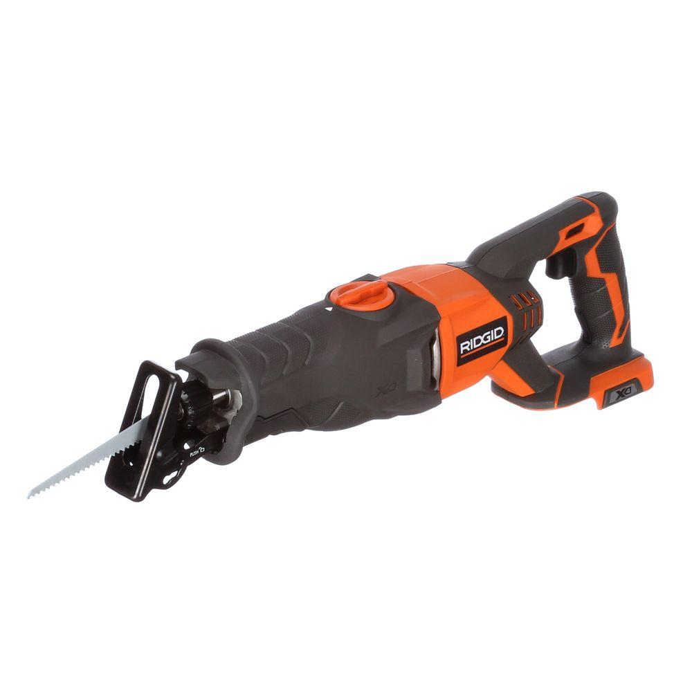 UPC 648846060606 product image for Cordless Reciprocating Saw: RIDGID Saws X4 18-Volt Console (Tool Only) R8641B | upcitemdb.com