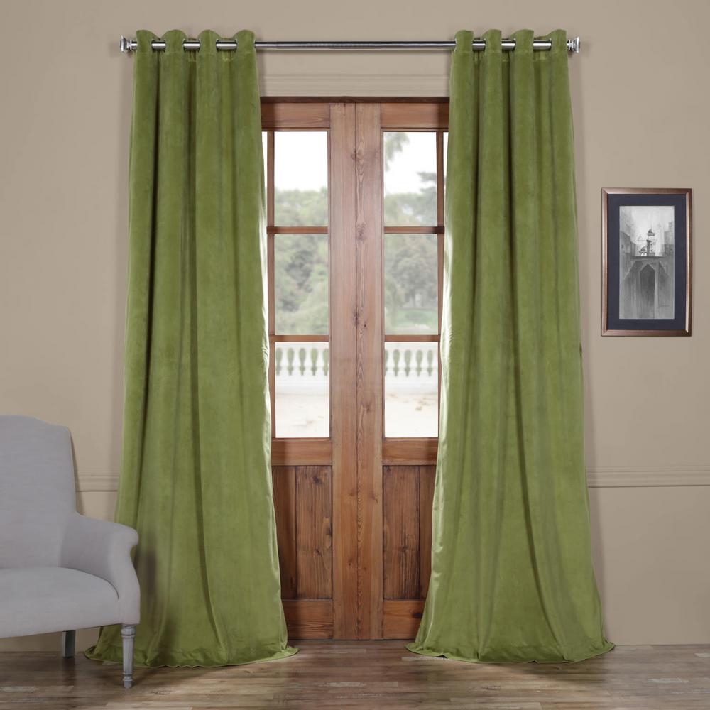 Exclusive Fabrics & Furnishings Semi-Opaque Jadite Green Bellino