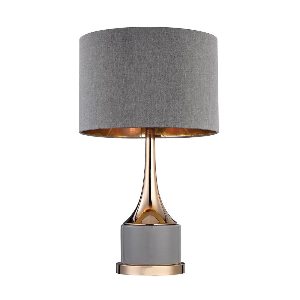 small gold table lamp