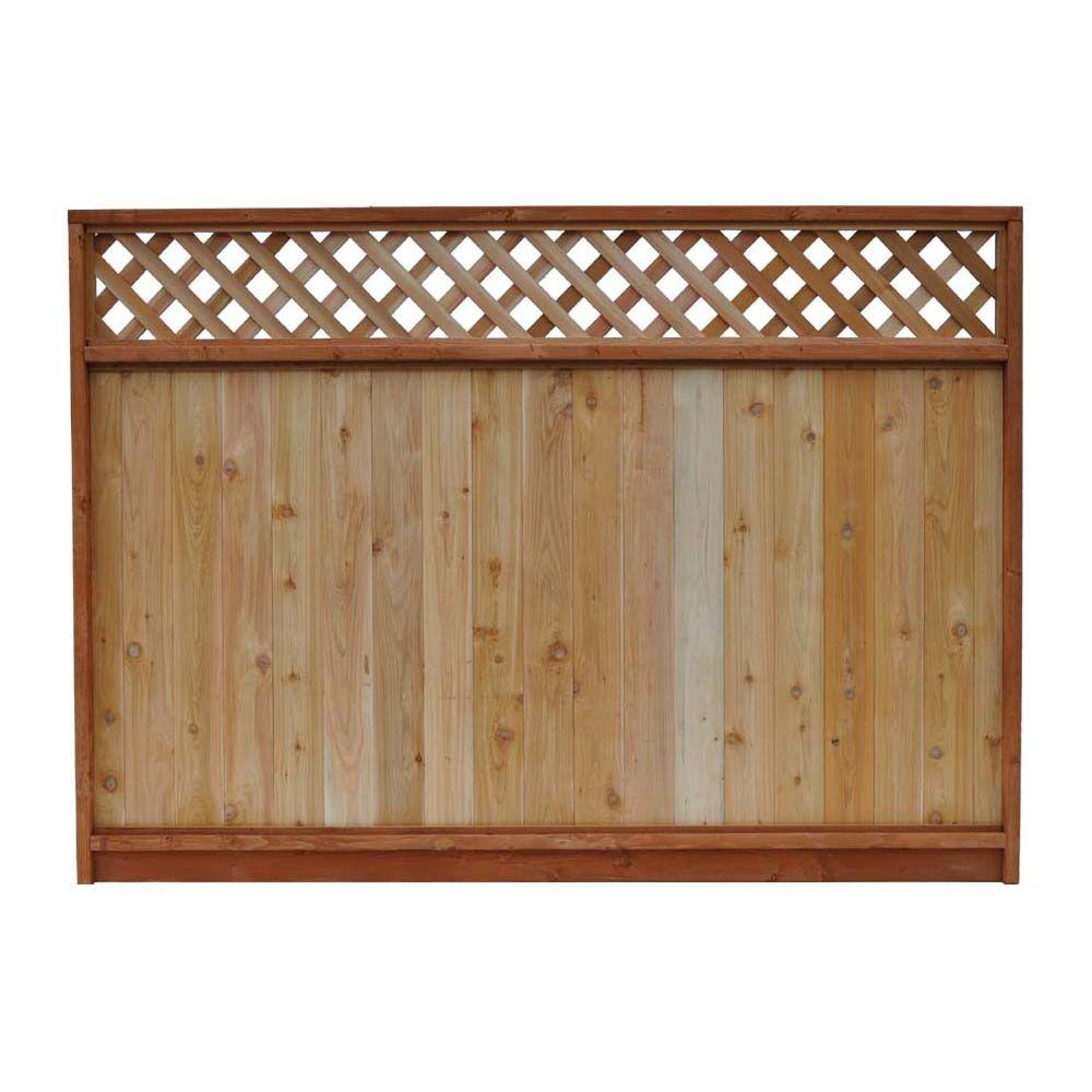 Signature Development Wood Fence Panels 54001 64 1000 