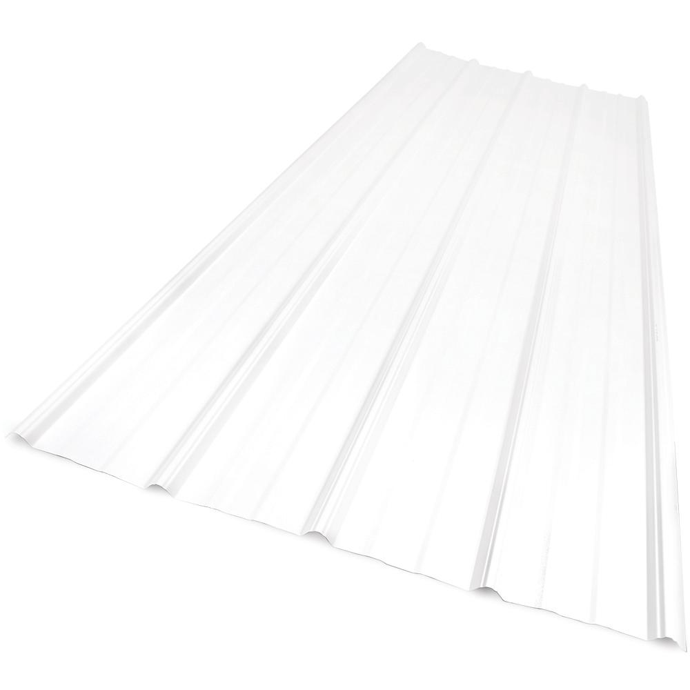 Sunsky 6 ft. SunSky 9 in. Polycarbonate Roof Panel in White Opal174059