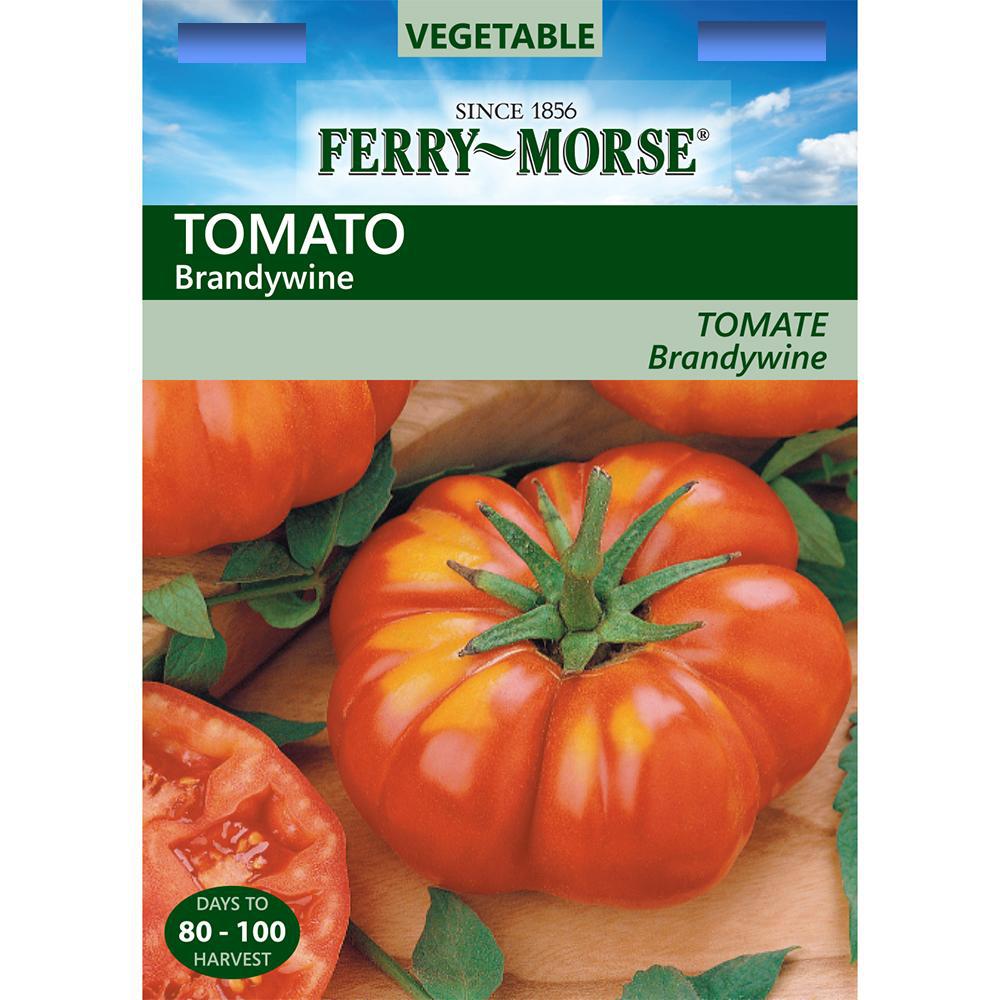 Ferry Morse Tomato Brandywine Seed 8668 The Home Depot Ferry Morse Tomato Brandywine Seed 8668