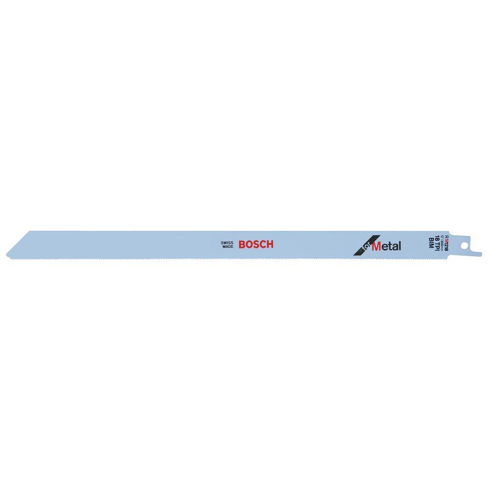 Bosch 12 In 18t Recip Blade Pouch 5 Pack Rm1218 The Home Depot