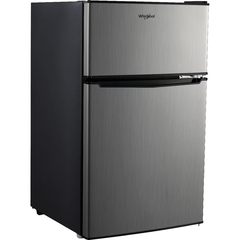 Whirlpool 3.1 cu. ft. Mini Fridge in Stainless Steel with