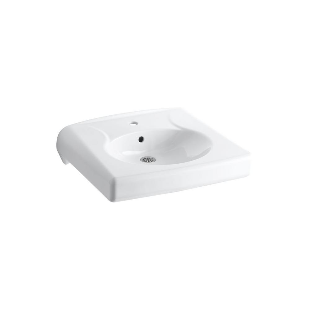 KOHLER Brenham Bathroom Sink in WhiteK199710 The Home Depot