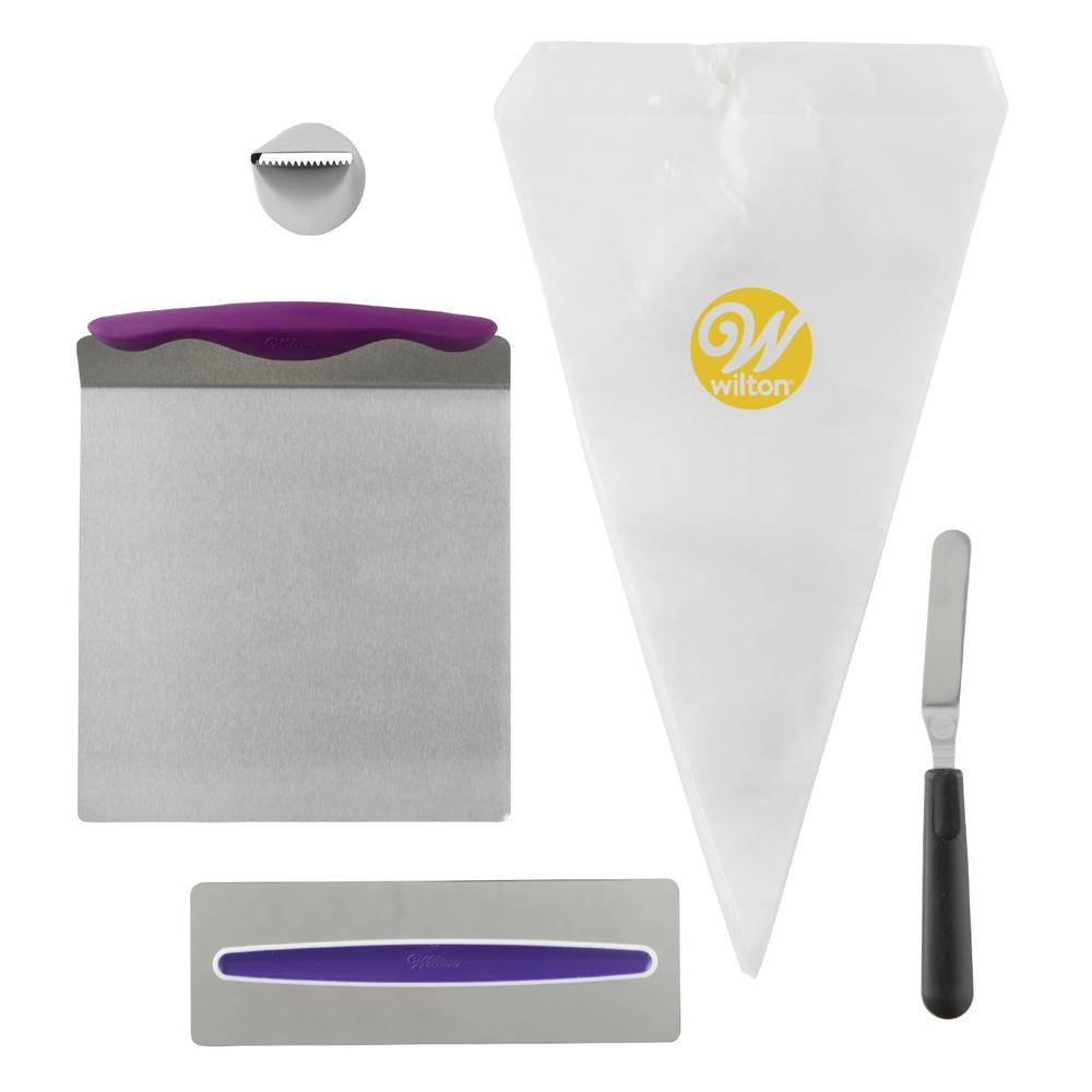 Wilton Cake Decorating Kit For Beginners With Lifter