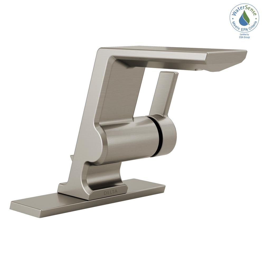 Delta Pivotal Single Hole Single Handle Bathroom Faucet With Metal