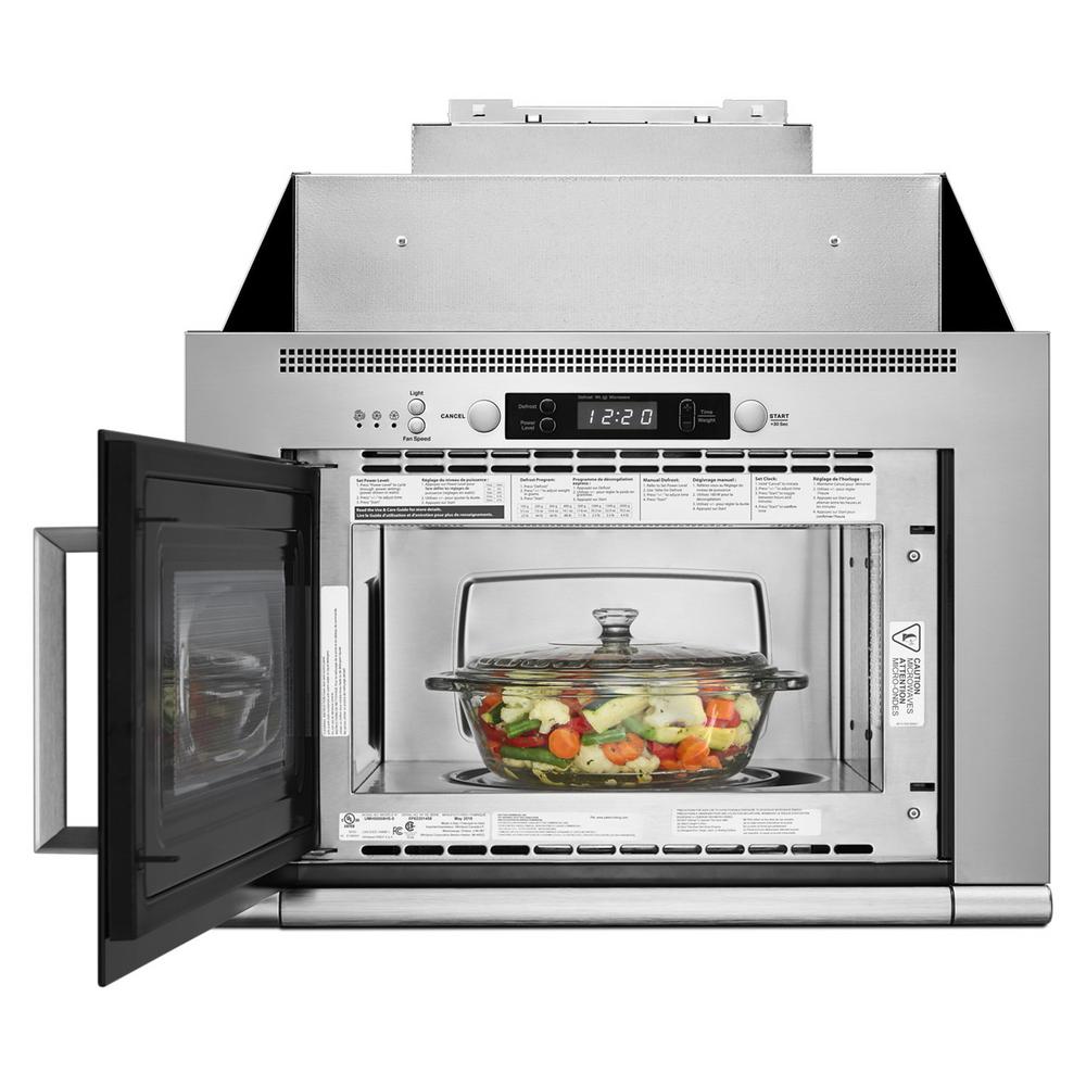 0 7 Cu Ft Over The Range Space Saving Microwave Hood Combination