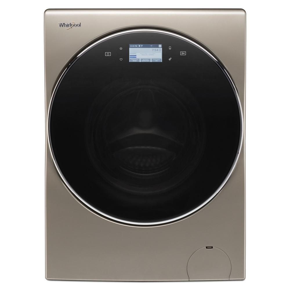Whirlpool 2 8 Cu Ft Cashmere 240 Volt Ventless Smart All In One
