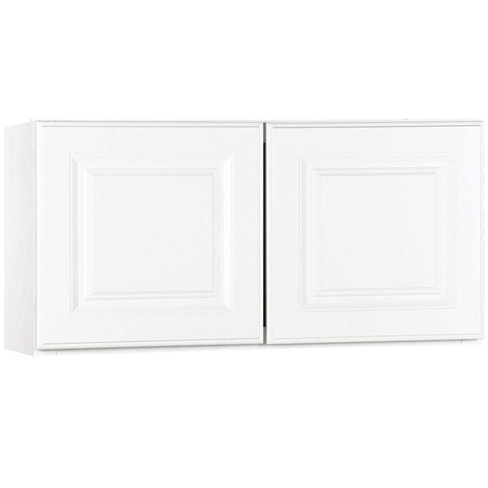 Create & Customize Your Kitchen Cabinets Hampton Wall Cabinets in White ...