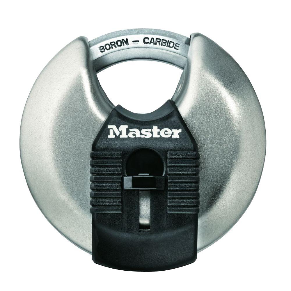 Master Lock M40XD Magnum 2-3/4 in. Wide Stainless Steel Discus Keyed ...