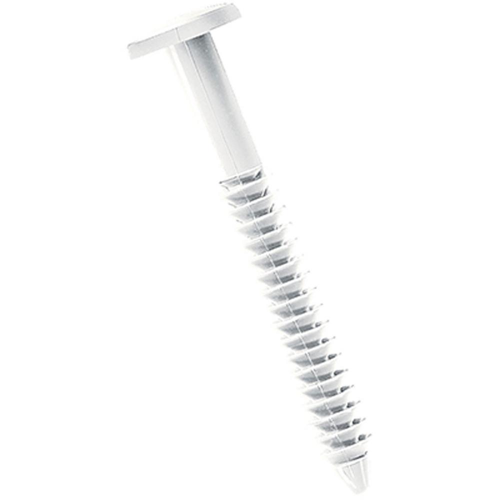 Bright White Lifetime Vinyl Shutter Loks Fasteners 4 Pack Bright White Lifetime Vinyl Shutter Loks Fasteners 4 Pack
