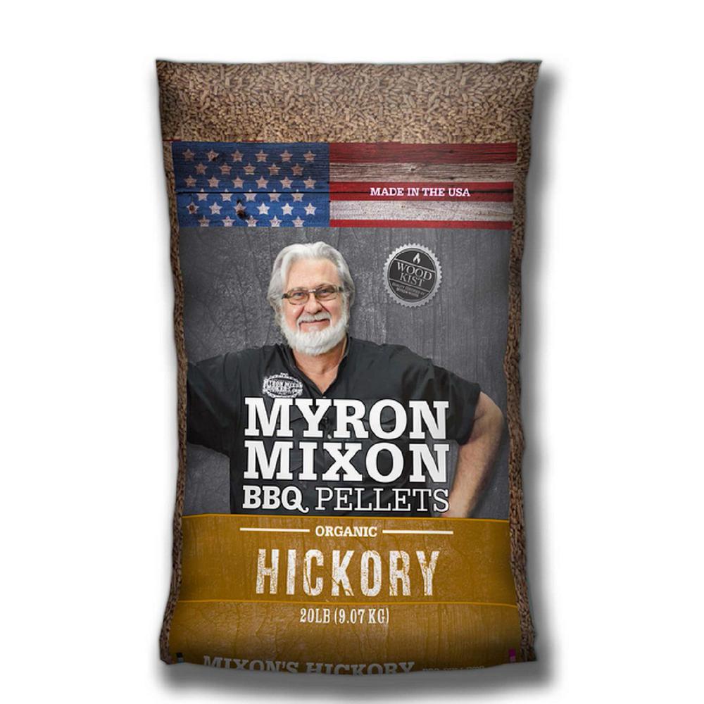 ThermaGlo Myron Mixon Organic BBQ Wood Pellets Hickory Hardwood