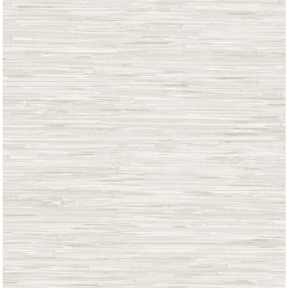 NuWallpaper Grassweave Peel & Stick Wallpaper Cream