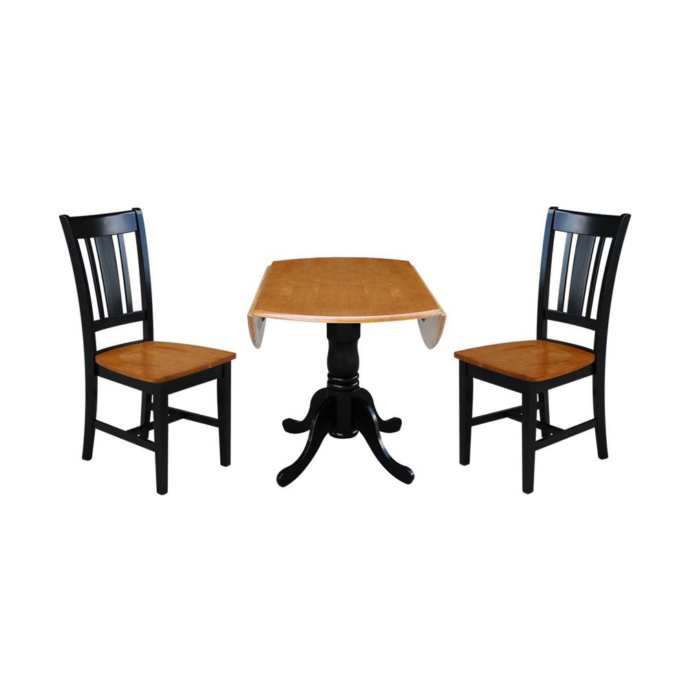 International Concepts Brynwood 3 Piece 42 In Black Cherry Round Drop Leaf Wood Dining Set With San Remo Chairs K57 42dp C10 The Home Depot - Drop Leaf Cherry Dining Room Table International Concepts Brynwood 3 Piece 42 In Black Cherry Round Drop Leaf Wood Dining Set With San Remo Chairs K57 42dp C10 The Home Depot - Drop Leaf Cherry Dining Room Table